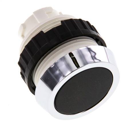 Fixation de l'actionneur Bouton poussoir 30 mm Noir