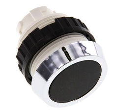 Fixation de l'actionneur Bouton poussoir 30 mm Noir