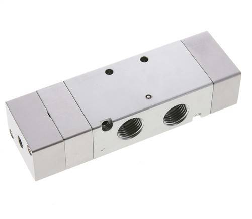 5/3 G1/2'' (G1/8'') Pressure Center Air Pilot Valve 1.5-8bar/21.0-112psi E.MC