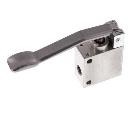 valve à levier universelle 3/2 G1/4'' pour capteur, usage intensif -0.95-10bar/-13.2-140psi