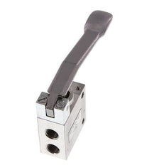 valve à levier universelle 3/2 G1/4'' pour capteur, usage intensif -0.95-10bar/-13.2-140psi
