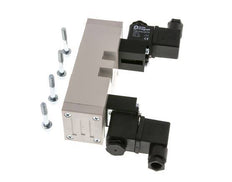 5/2 ISO 5599-2 Electrovanne bistable 24V AC 1.5-10bar/21.0-140psi YPC