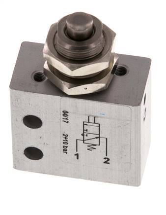 soupape à tige 3/2 M5 NO 2-10bar/28-140psi