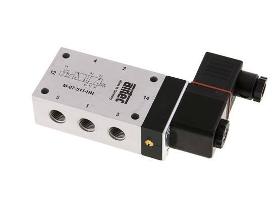 Electrovanne 5/2 G1/4'' 24V DC ATEX 2.5-10bar/35.0-140psi Airtec