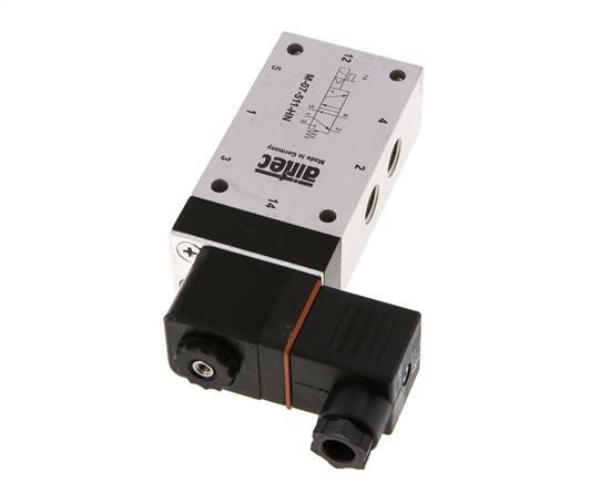 Electrovanne 5/2 G1/4'' 24V DC ATEX 2.5-10bar/35.0-140psi Airtec