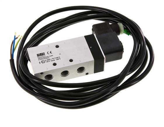 electrovanne 5/2 G1/4'' 24V DC ATEX 2.5-10bar/35.0-140psi Airtec