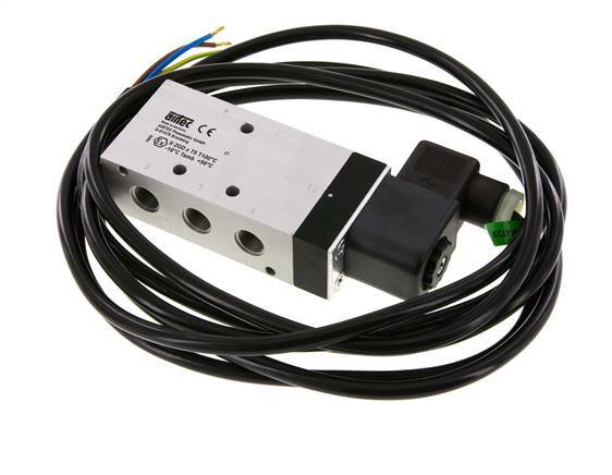 electrovanne 5/2 G1/4'' 24V DC ATEX 2.5-10bar/35.0-140psi Airtec