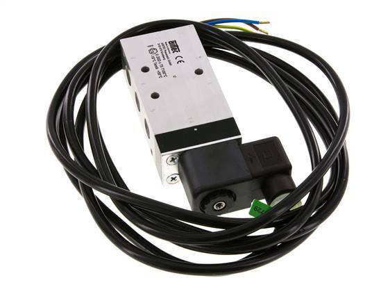 electrovanne 5/2 G1/4'' 24V DC ATEX 2.5-10bar/35.0-140psi Airtec