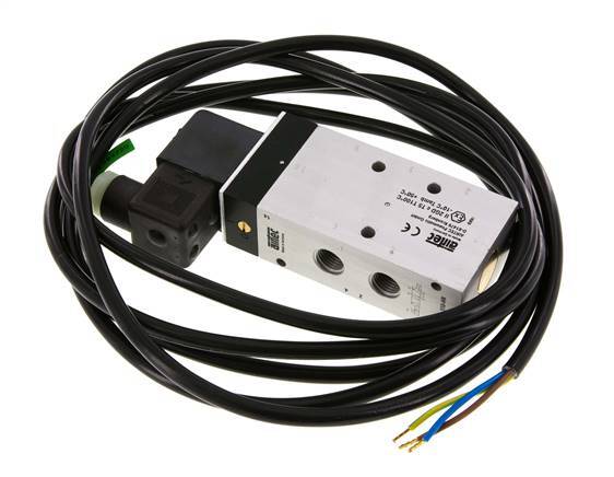 electrovanne 5/2 G1/4'' 24V DC ATEX 2.5-10bar/35.0-140psi Airtec