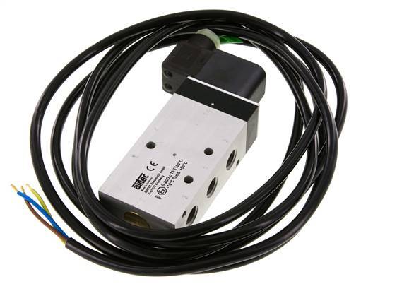 electrovanne 5/2 G1/4'' 24V DC ATEX 2.5-10bar/35.0-140psi Airtec