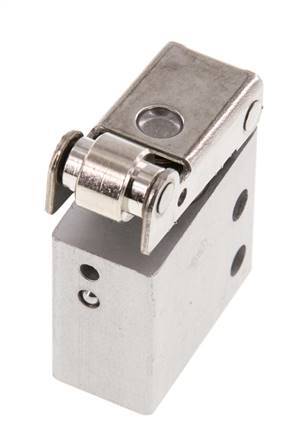 3/2 M5 NO Valve à levier à rouleaux 2-10bar/28-140psi