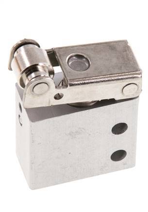 3/2 M5 NO Valve à levier à rouleaux 2-10bar/28-140psi