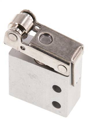 3/2 M5 NO Valve à levier à rouleaux 2-10bar/28-140psi