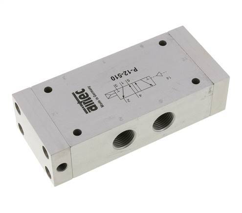 valve pilote d'air 5/2 G1/2'' 1-10bar/14-140psi Airtec