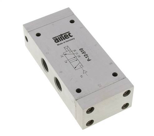 valve pilote d'air 5/2 G1/2'' 1-10bar/14-140psi Airtec