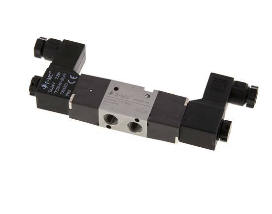 electrovanne bistable 3/2 G1/8'' 24V DC 1.5-8bar/21.0-112psi E.MC