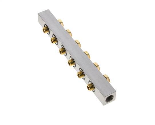 Manifold 6-Stations 3/2 5/2 5/3way Airtec M05/P05