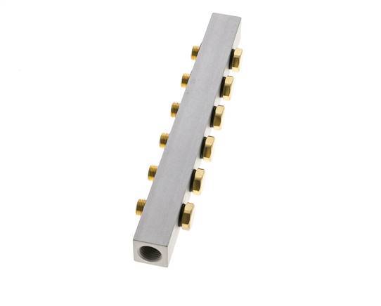 Manifold 6-Stations 3/2 5/2 5/3way Airtec M05/P05