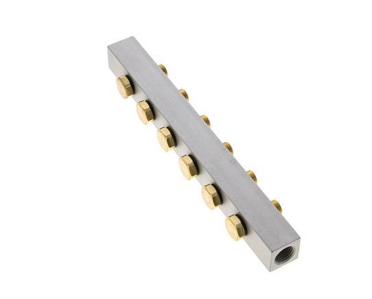 Manifold 6-Stations 3/2 5/2 5/3way Airtec M05/P05