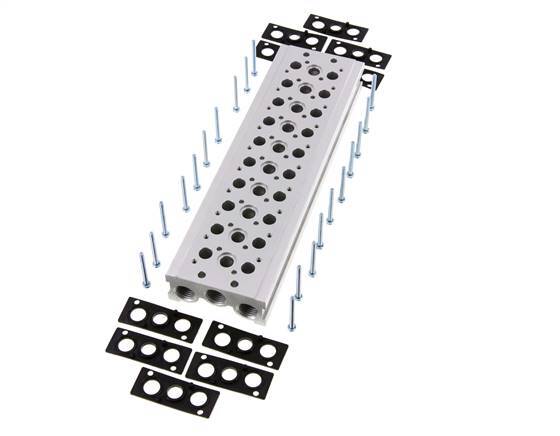 Collecteur 10 stations YPC SF2000 5/2 5/3 voies