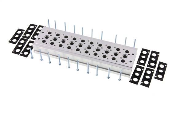Collecteur 10 stations YPC SF2000 5/2 5/3 voies