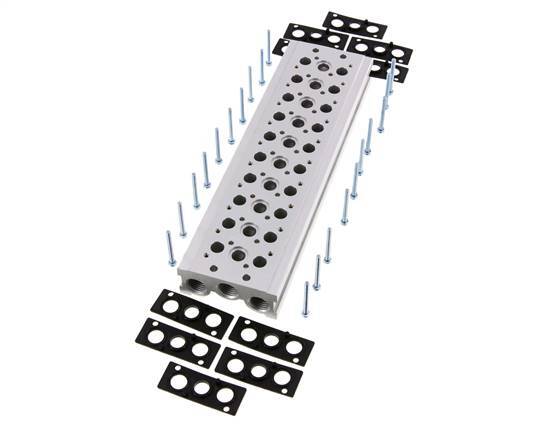 Collecteur 10 stations YPC SF2000 5/2 5/3 voies