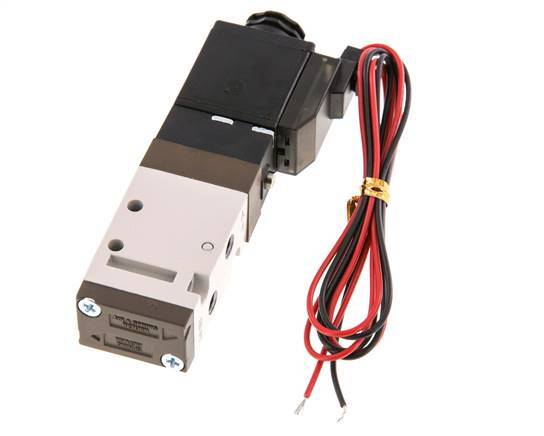 5/2 Electrovanne M5 24V DC 1.5-10bar/21.0-140psi Fiche à 2 broches YPC