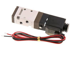 5/2 Electrovanne M5 24V DC 1.5-10bar/21.0-140psi Fiche à 2 broches YPC