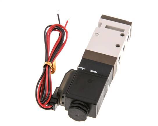 5/2 Electrovanne M5 24V DC 1.5-10bar/21.0-140psi Fiche à 2 broches YPC