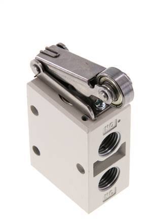 Valve à levier à rouleau 3/2 G1/4'' 0-8bar/0-112psi YPC
