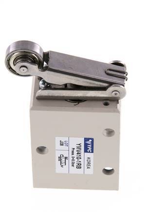 Valve à levier à rouleau 3/2 G1/4'' 0-8bar/0-112psi YPC