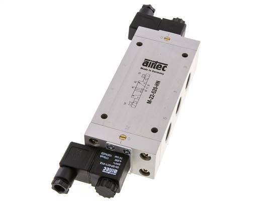 electrovanne bistable 5/2 G1/2'' 230V AC 1-10bar/14-140psi Airtec