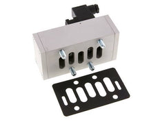 5/2 ISO 5599-3 Solenoid Valve 115V AC 2-10bar/28-140psi Airtec