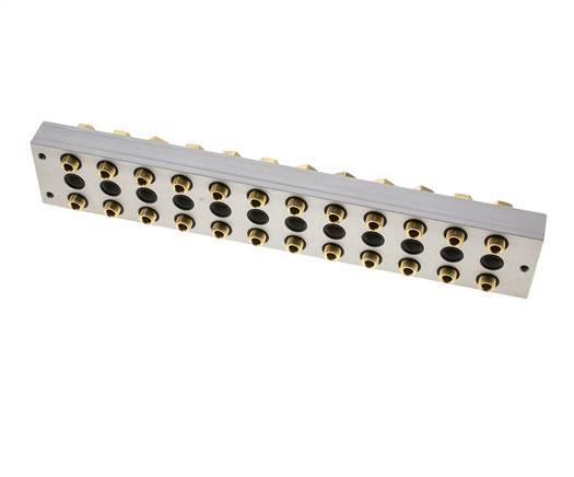 Manifold 12-Stations 5/2 5/3way Airtec M04/P04