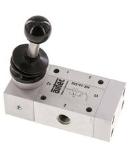 valve à levier manuel 3/2 G1/4'' Detente 0-12bar/0-168psi Airtec