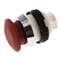 Attachement de l'actionneur 30mm Palm Button Rouge