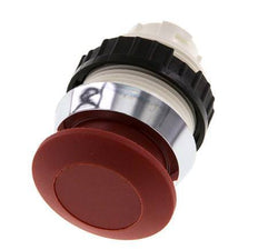 Attachement de l'actionneur 30mm Palm Button Rouge