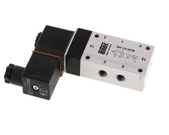 electrovanne 5/2 G1/8'' 24V DC ATEX 3-10bar/42-140psi Airtec