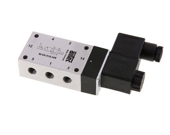 electrovanne 5/2 G1/8'' 24V DC 2-10bar/28-140psi Airtec