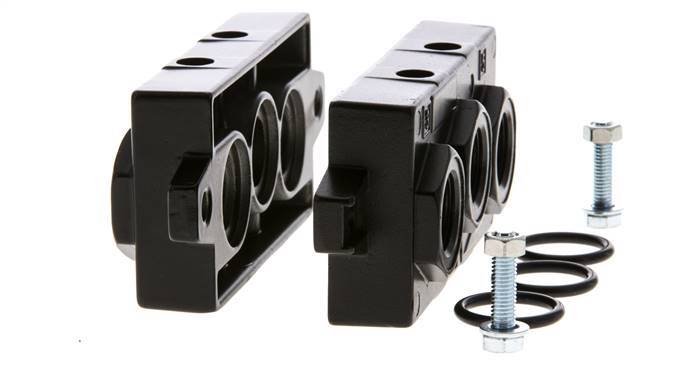 Plaques d'extrémité ISO 5599-1