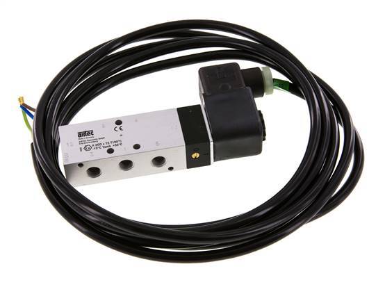 Electrovanne 5/2 G1/8'' 230V AC ATEX 3-10bar/42-140psi Airtec