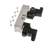 5/3 ISO 5599-1 Electrovanne de centre de pression 24V DC 2-10bar/28-140psi YPC