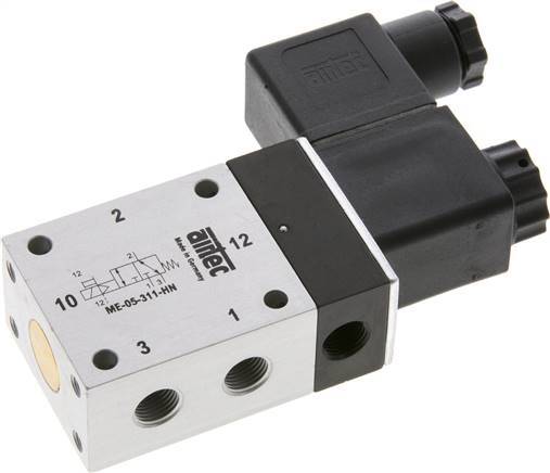 3/2 G1/8'' Solenoid Valve External Pilot 230V AC 0-10bar/0-140psi Airtec