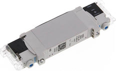 2x3/2 Flange NC Solenoid Valve 24V DC 1.5-7bar/21.0-98psi Rectangular Plug H Festo