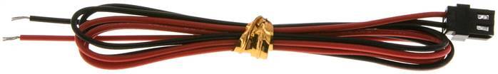 2-pin Plug 7mm Wide 0.6m Cable [2 Pieces]