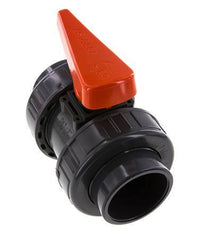 Vanne à boisseau sphérique PVC 2 voies Raccord Double Union 63 mm Prise EPDM