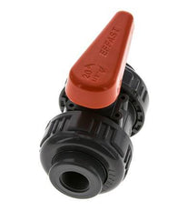 Vanne à boisseau sphérique PVC 2 voies Raccord Double Union Rp 3/8'' EPDM