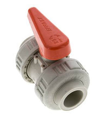 PP-H 2-way Ball Valve True Union 25 mm EPDM