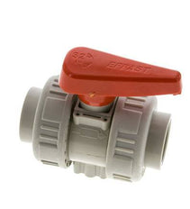 PP-H 2-way Ball Valve True Union 32 mm EPDM