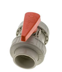 PP-H 2-way Ball Valve True Union 63 mm EPDM